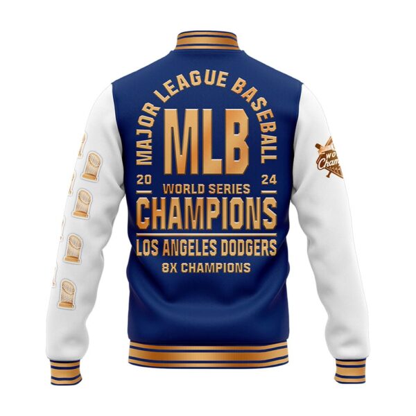 Dodgers 8X World Series Champion 2024 Jacket 3