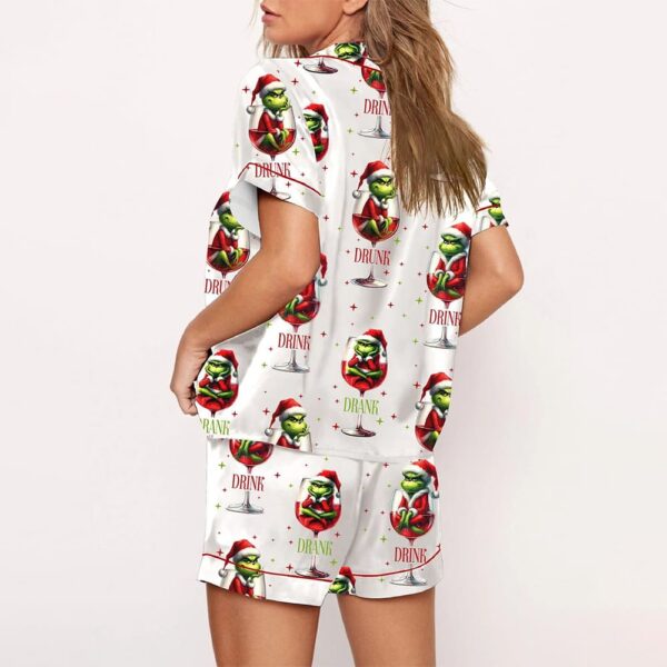 Drink Drank Drunk Grnch Pajama Set 3