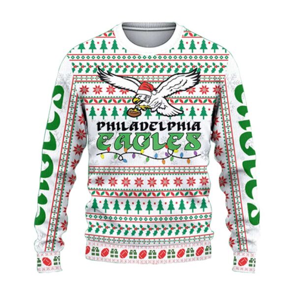 Eagles 2024 A Philly Special Ugly Christmas Sweater