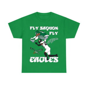 Fly Saquon Fly Eagles Saquon Barkley The Reverse Hurdle Jarrian Jones Shirt