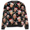 Funny Trump Face 2024 Ugly Sweater