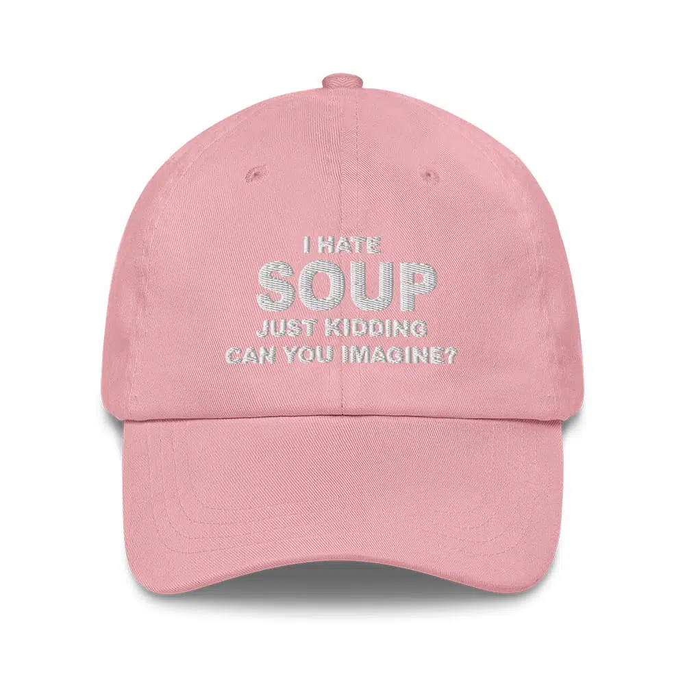 I Hate Soup Just Kidding Can You Imagine Hat 4