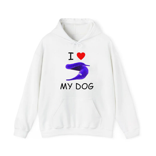 I Love My Dog Silly Worm Shirt 3