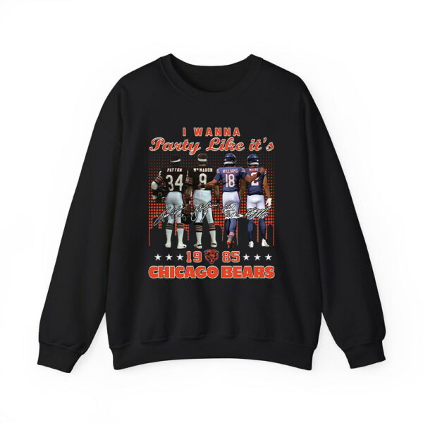 I Wanna Party Like Its 1985 Payton McMahon Williams Moore Bears Shirt 4