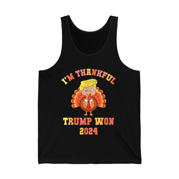 Im Thankful Trump Won 2024 Thanksgiving Turkey Shirt 2