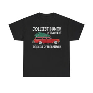 Jolliest Bunch Of Teachers This Side Of The Hallway Xmas Shirt