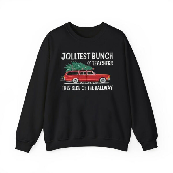 Jolliest Bunch Of Teachers This Side Of The Hallway Xmas Shirt 4