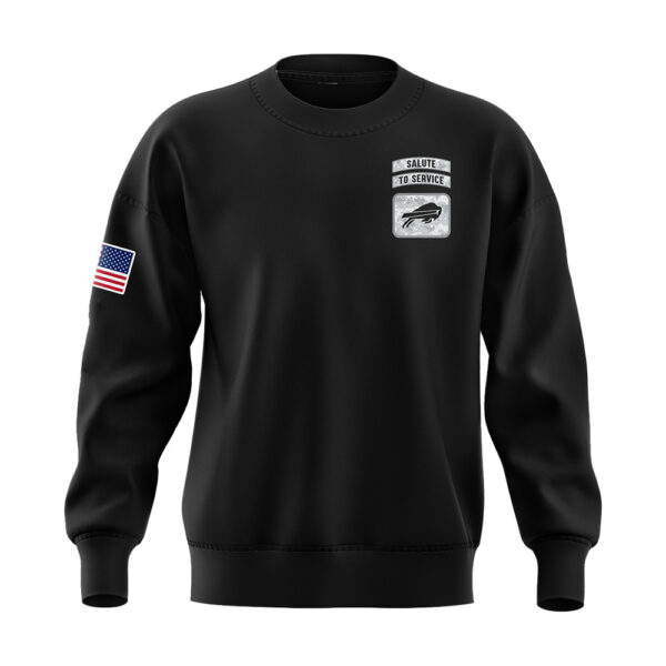 Josh Allen Bills Salute To Service Sweatshirt 2024 2