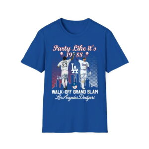 Kirk Gibson Freddie Freeman Party Like It's 1988 Walk-Off Grand Slam Dodgers Shirt