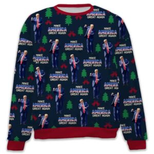 Make America Great Again Funny Trump Dancing Ugly Sweater