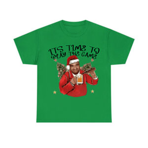 Marc Anderson Time To Play The Game Green Christmas Shirt