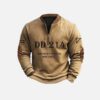 Mens DD214 Americas Official Man Card Printed Sweatshirt 5