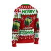 Merry Kiss My Ass Grnch Ugly Christmas Sweater 3