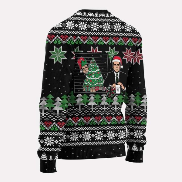 Michael Scott Well Happy Birthday Jesus Sorry Your Partys So Lame Ugly Christmas Sweater 2