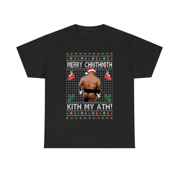 Mike Tyson Merry Chrithmith Kith My Ath Sweatshirt 2