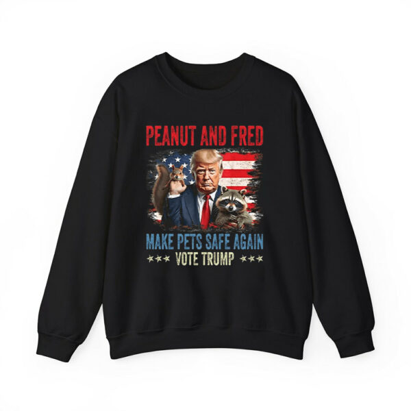 Peanut And Fred Make Pets Safe Again Vote Trump Shirt 3