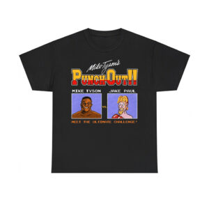 Punch Out Mike Tyson Vs Jake Paul Meet The Ultimate Challenge Shirt