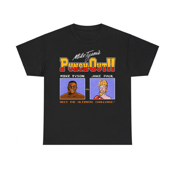 Punch Out Mike Tyson Vs Jake Paul Meet The Ultimate Challenge Shirt