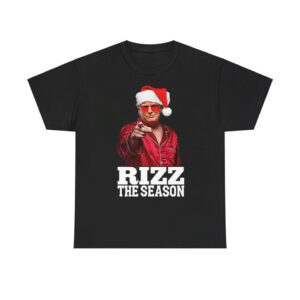 Rizz The Season Trump Christmas Santa Pajama Rizzmas Shirt