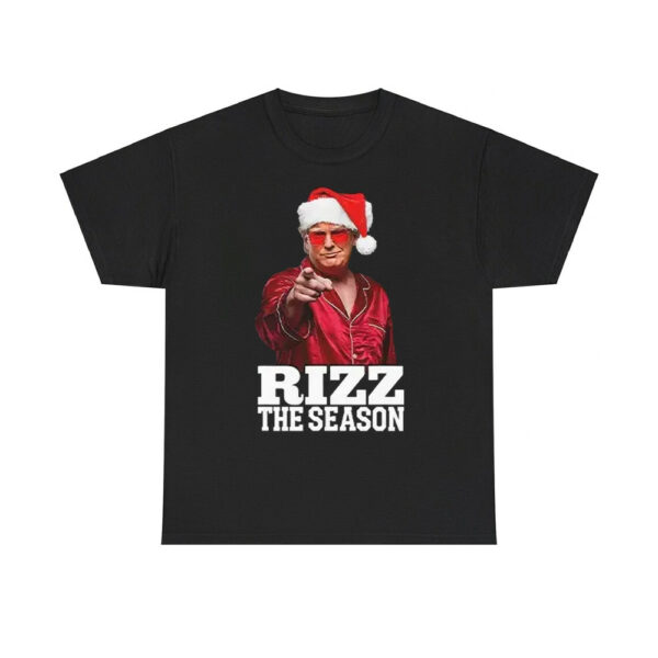 Rizz The Season Trump Christmas Santa Pajama Rizzmas Shirt