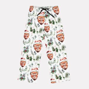 Santa Donald Trump Christmas PJ Pants