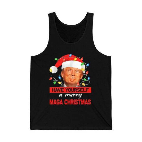 Santa Trump Have Yourself A Merry Maga Christmas Shirt 4