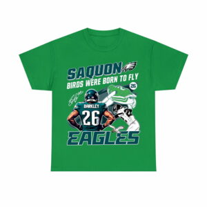 Saquon Birds Were Born To Fly Eagles Shirt