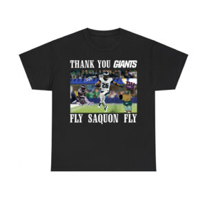 Thank You Giants Fly Saquon Fly Chill Guy Shirt