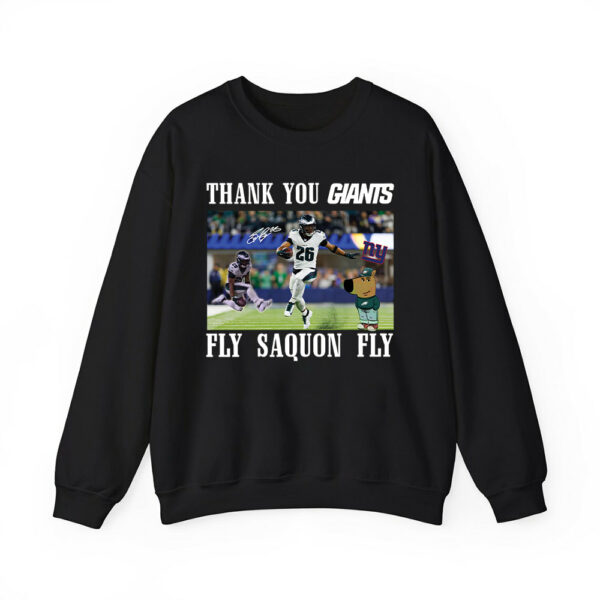 Thank You Giants Fly Saquon Fly Chill Guy Shirt 2