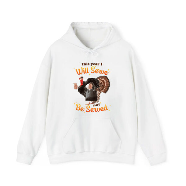 This Year I Will Serve Not Be Served Shirt 3