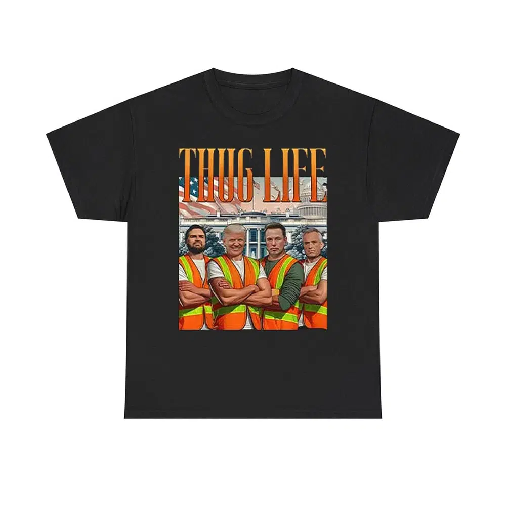 Thug Life Garbage Man Trump JD Vance Robert Kennedy Elon Musk Shirt Thug Life Garbage Man Trump JD Vance Robert Kennedy Elon Musk Shirt