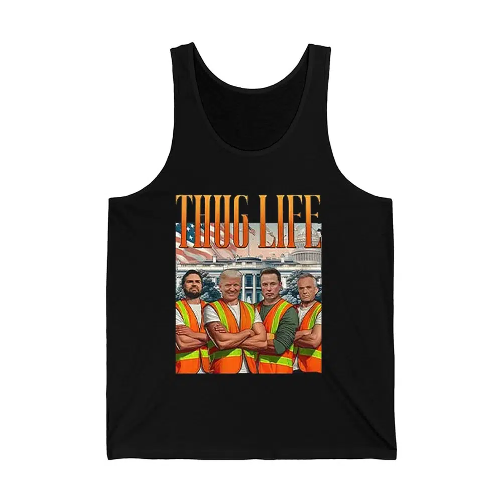 Thug Life Garbage Man Trump JD Vance Robert Kennedy Elon Musk Shirt 2 Thug Life Garbage Man Trump JD Vance Robert Kennedy Elon Musk Shirt 2