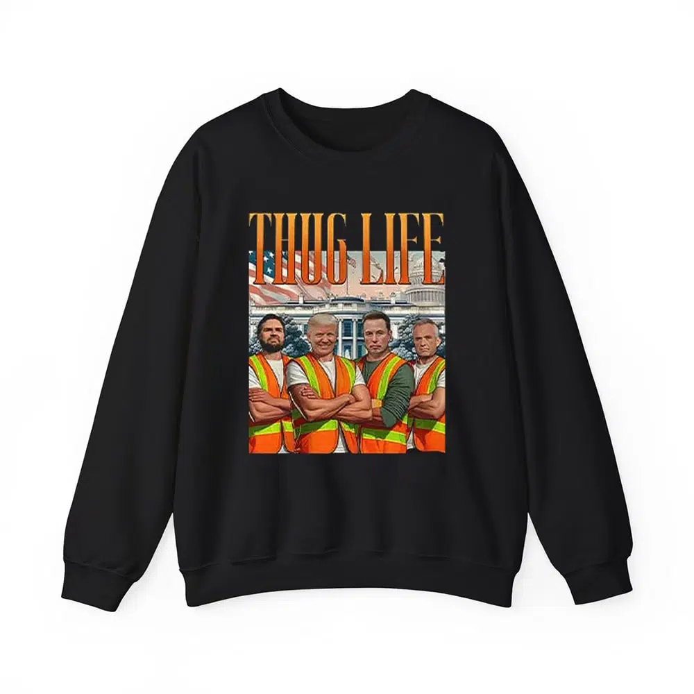 Thug Life Garbage Man Trump JD Vance Robert Kennedy Elon Musk Shirt 3 Thug Life Garbage Man Trump JD Vance Robert Kennedy Elon Musk Shirt 3