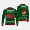 Trump Better Coverage Than 5G Can You Hear Us Now Ugly Christmas Sweater 3