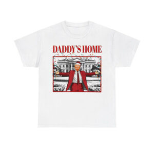 Trump Daddy's Home For Christmas Shirt