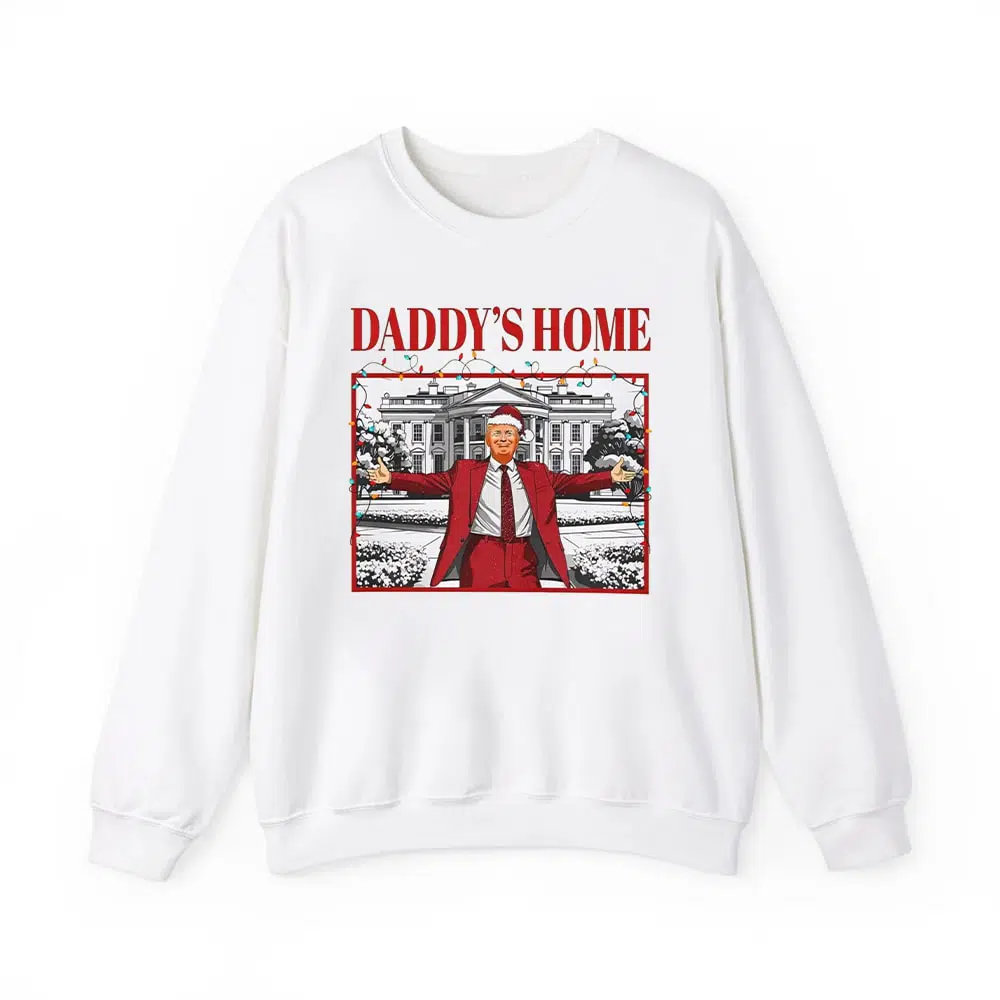 Trump Daddys Home For Christmas Shirt 2