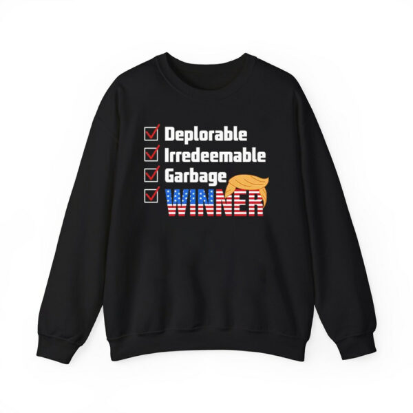 Trump Deplorable Irredeemable Garbage Winner Shirt 3