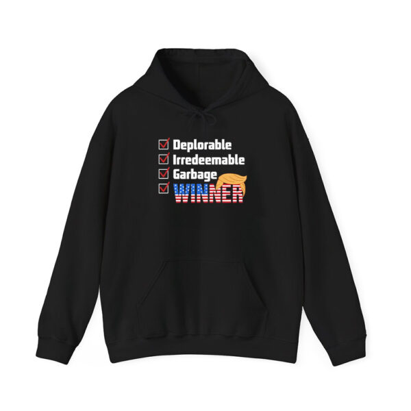 Trump Deplorable Irredeemable Garbage Winner Shirt 4