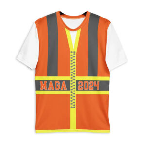 Trump MAGA 2024 Trash Truck Driver Vest Shirt