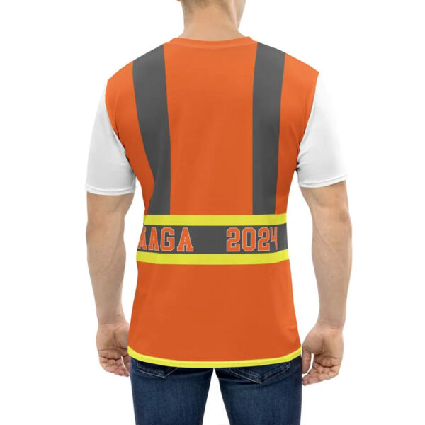 Trump MAGA 2024 Trash Truck Driver Vest Shirt 3