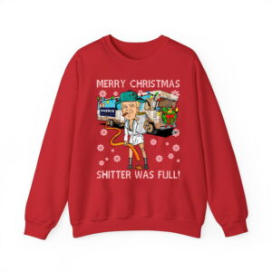 Trump Merry Christmas Shitter Was Full Sweatshirt