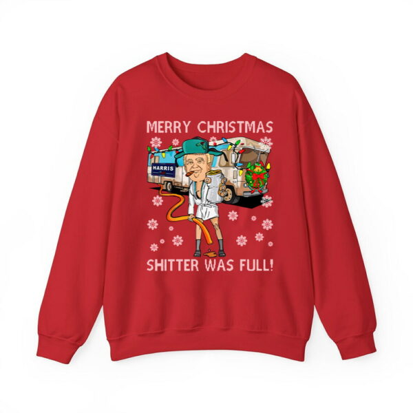 Trump Merry Christmas Shitter Was Full Sweatshirt