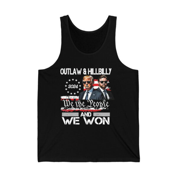 Trump Vance Outlaw And Hillbilly 2024 We The People And We Won Shirt 2