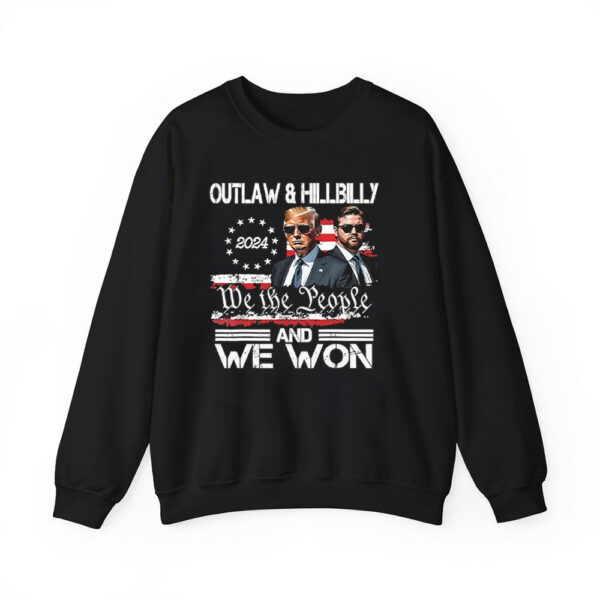 Trump Vance Outlaw And Hillbilly 2024 We The People And We Won Shirt 3