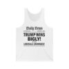 Trump Wins Bigly Liberals Unhinged Daily News Shirt 2