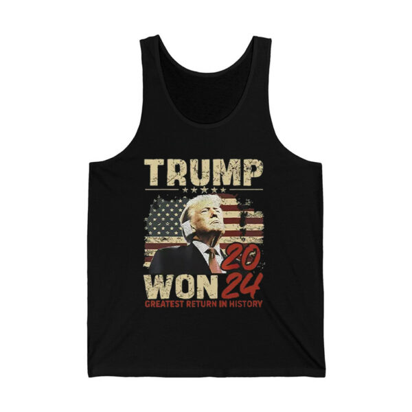 Trump Won 2024 Greatest Return In History Shirt 2