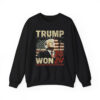 Trump Won 2024 Greatest Return In History Shirt 3