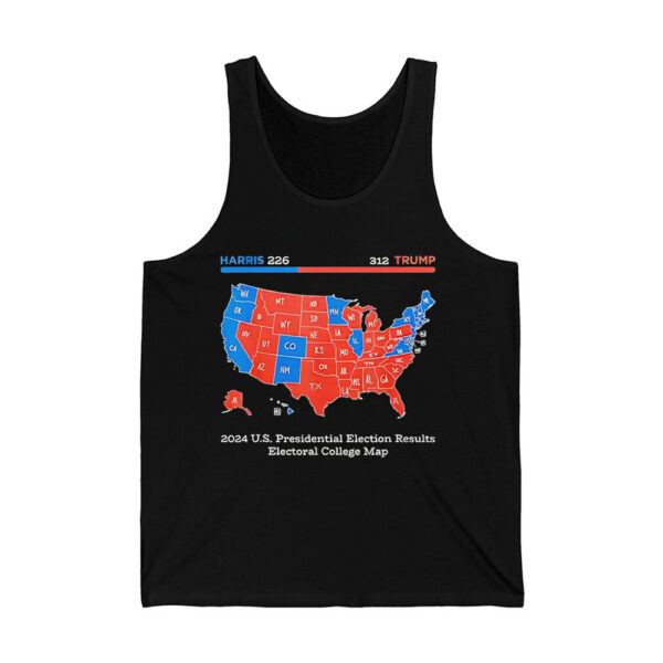 Trump Won 2024 US Presidential Election Results College Map Shirt 4