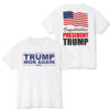 Trump Won Again 2024 Congratulations Shirt