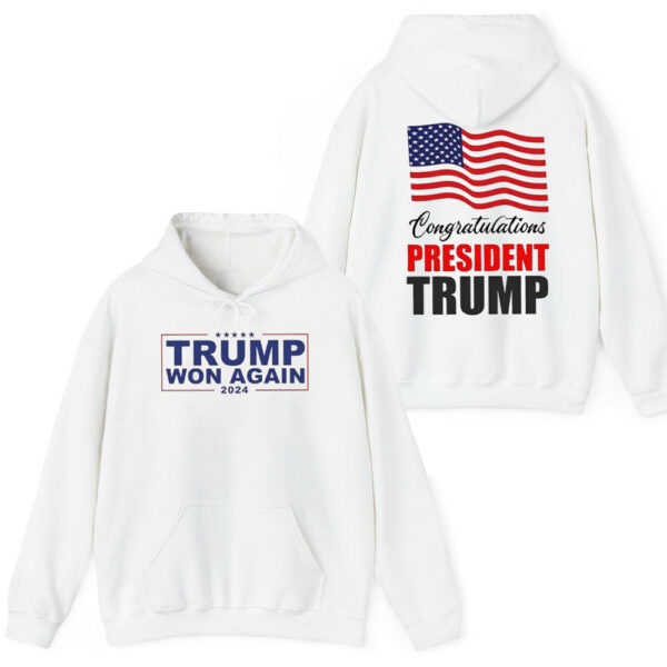 Trump Won Again 2024 Congratulations Shirt 2